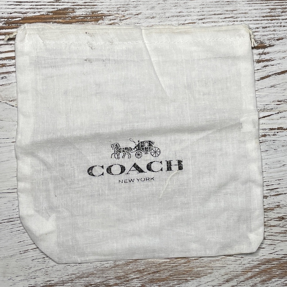 COACH Dust Bags LOT OF 3 Linen Bags Size 8x8 - Picture 2 of 4